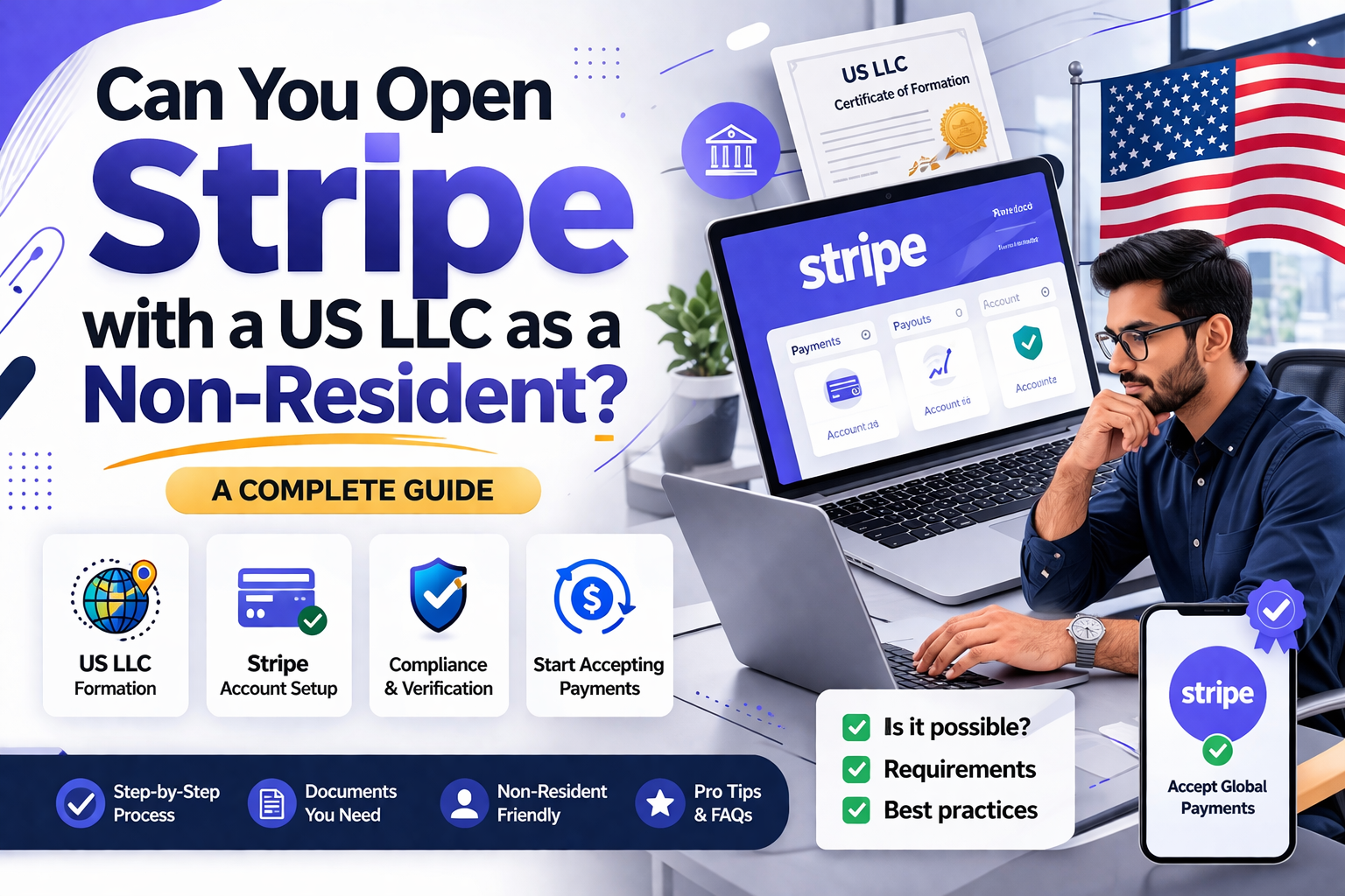 Can You Open Stripe with a US LLC as a Non-Resident?